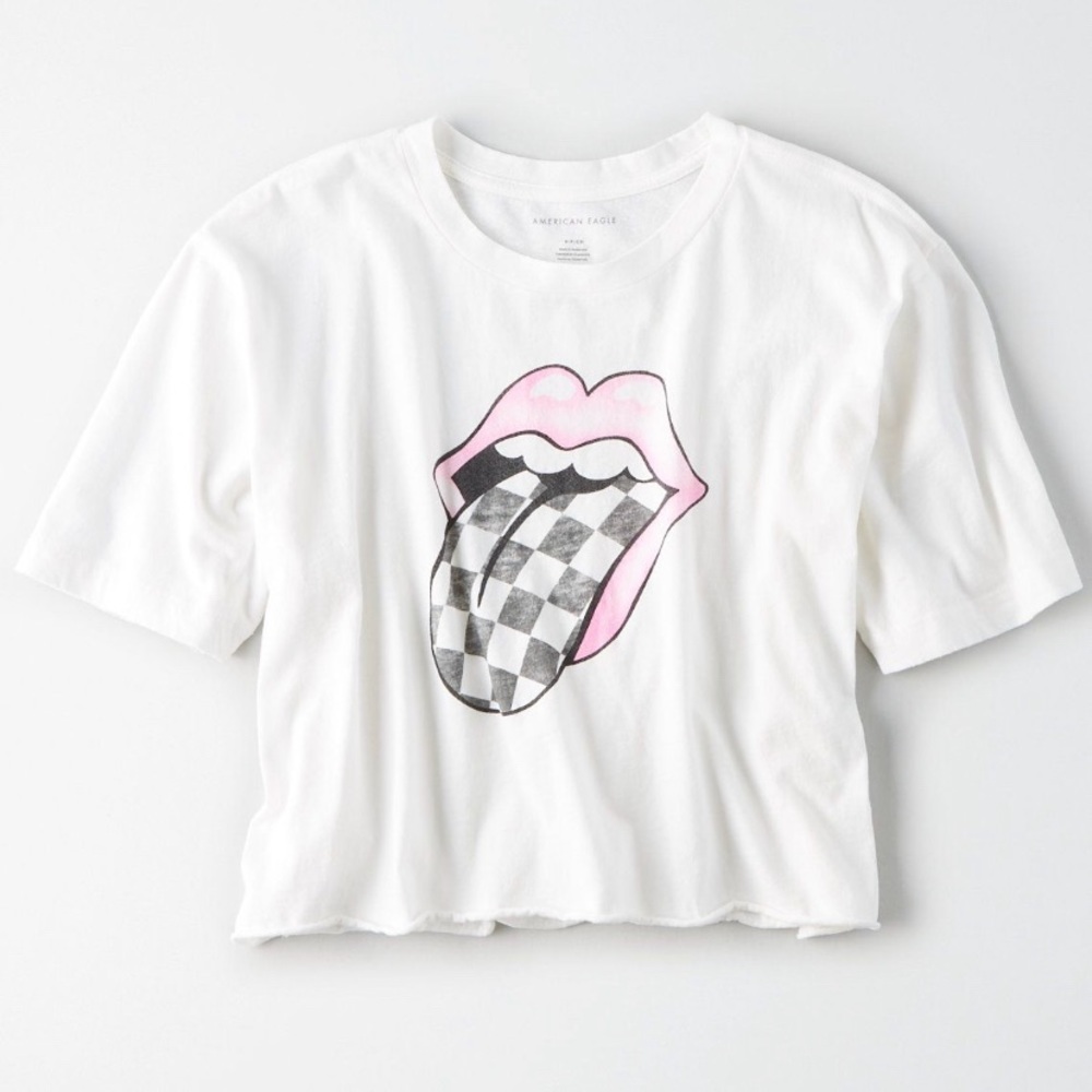 American eagle Rolling Stones tee